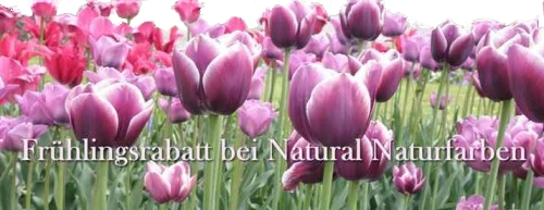 bei Natural Naturfarben beginnt der Frühling mit Rabatt