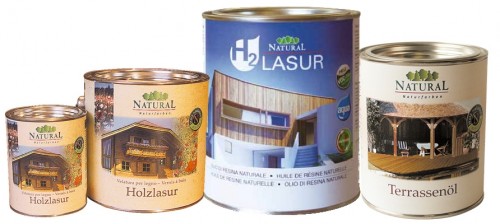 Holzlasur und Terrassenöl - Frühlingsaktion bei Natural