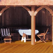 Gartenhaus streichen