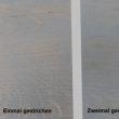 Eiche Terrassediele grau streichen