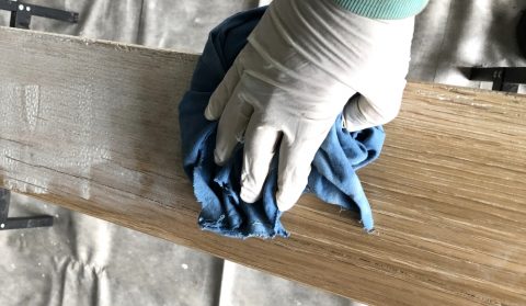 Gartenmöbel hell erhalten mit Pigmentöl